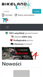 Mobile Screenshot of bikeland.pl