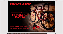 Desktop Screenshot of bikeland.it