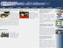 Tablet Screenshot of bikeland.org